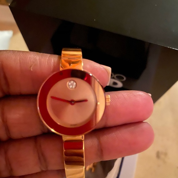 Brand New Movado Watch-Bangle Style
